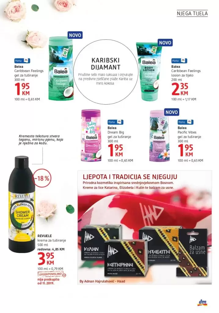 dm katalog. dm snizenje. dm novo. popusti. akcija.  saubar