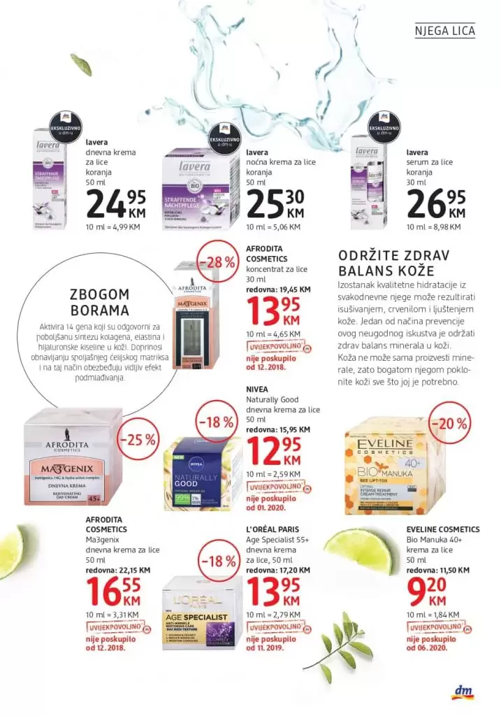 dm katalog. dm snizenje. dm novo. popusti. akcija.  ebelin