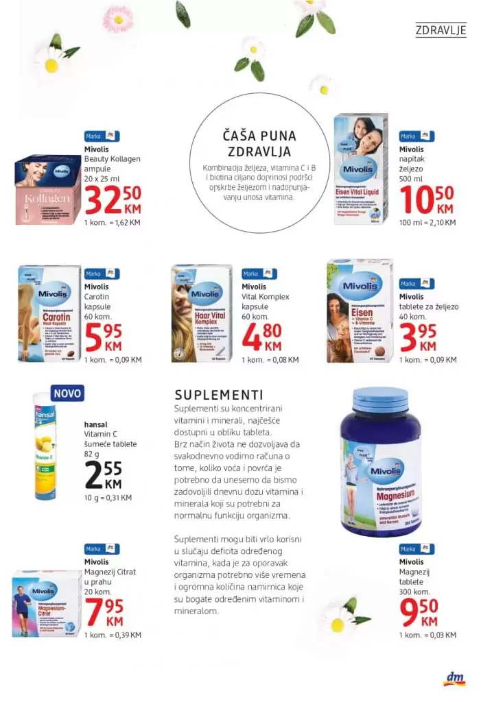 dm katalog. dm snizenje. dm novo. popusti. akcija. dm radno vrijeme