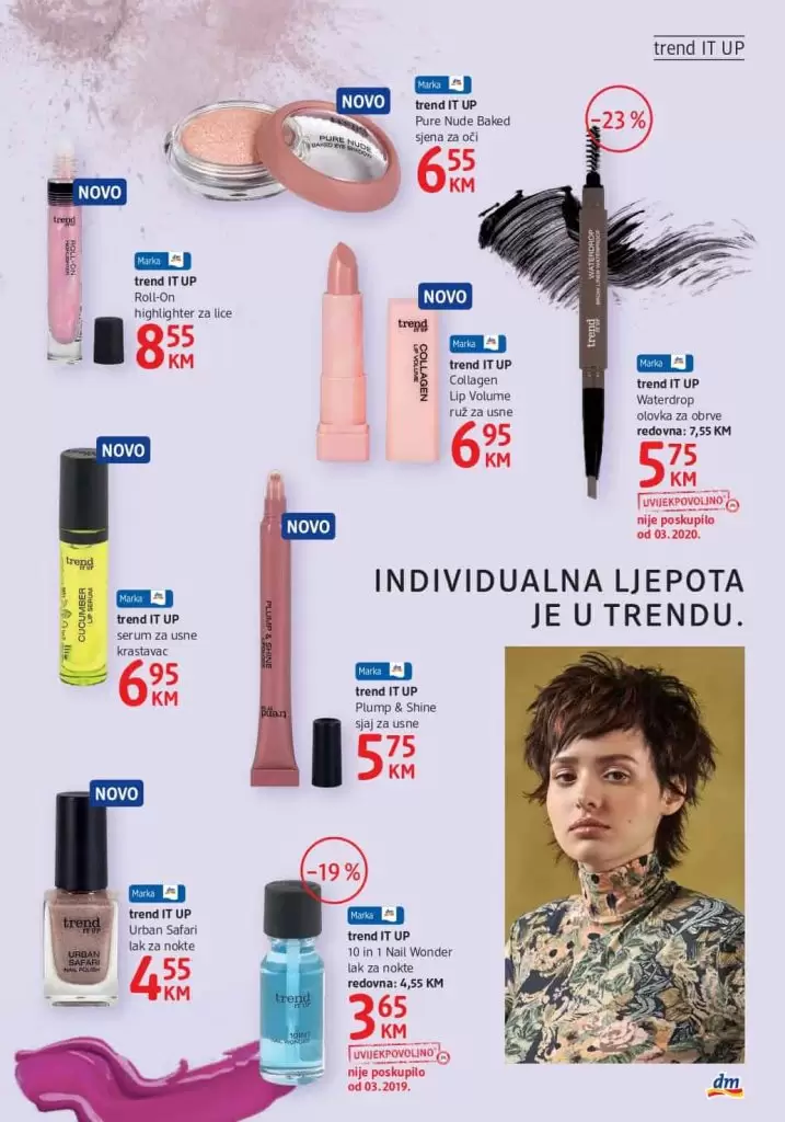 dm katalog. dm snizenje.  mayeblline maxfactor sminka