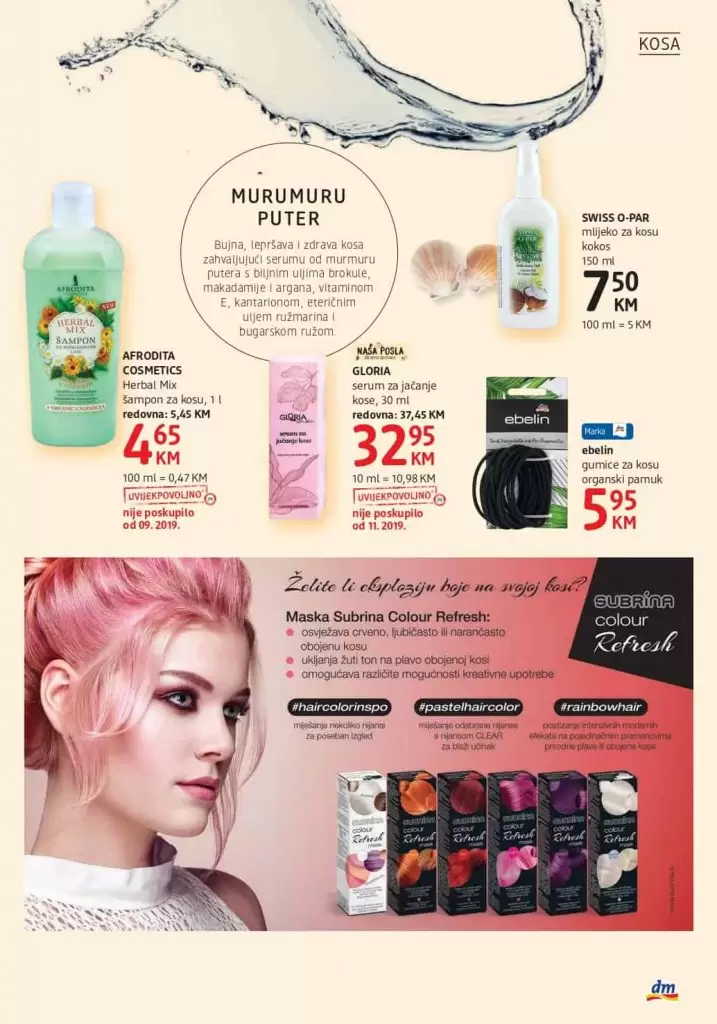 dm katalog. dm snizenje. man care