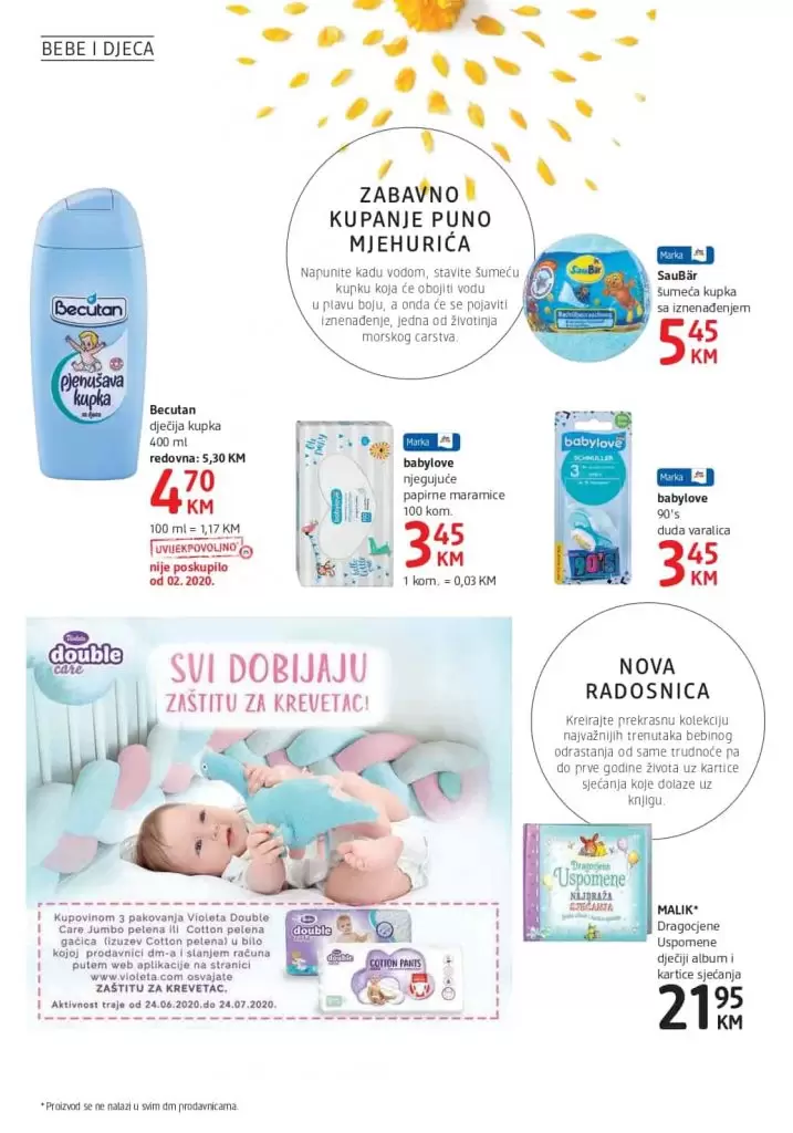 dm katalog. dm snizenje.  bebe. pelene - baby love dm 