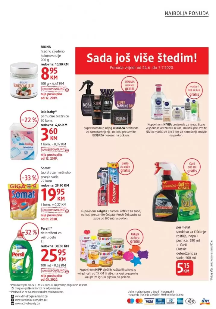 dm katalog. dm snizenje.  sad jos vise stedim. dm 