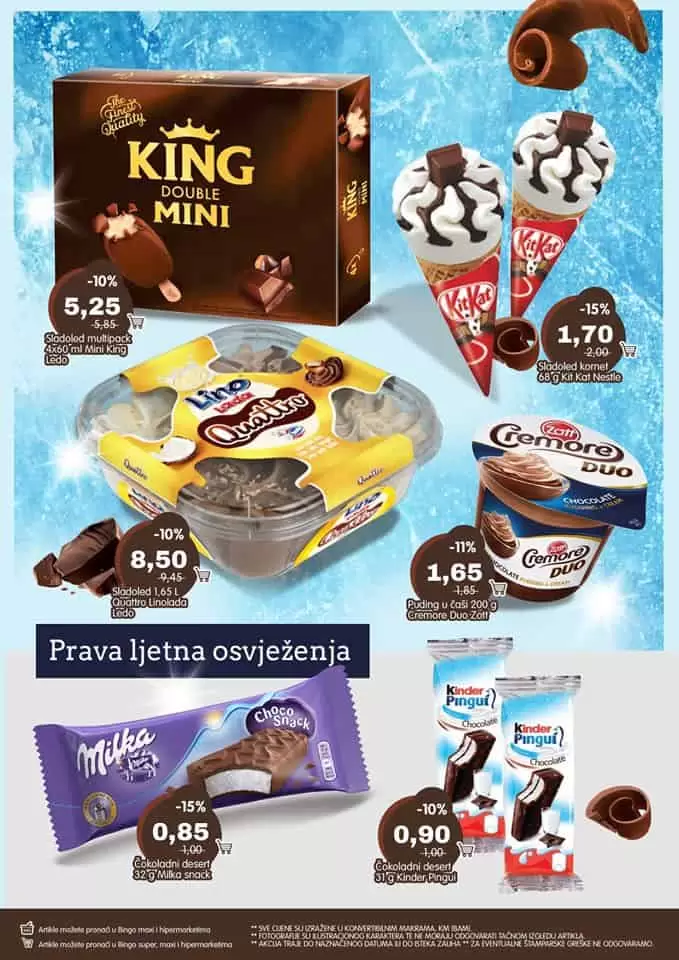 Bingo super akcija. bingo katalog.  snizenje. popusti. 