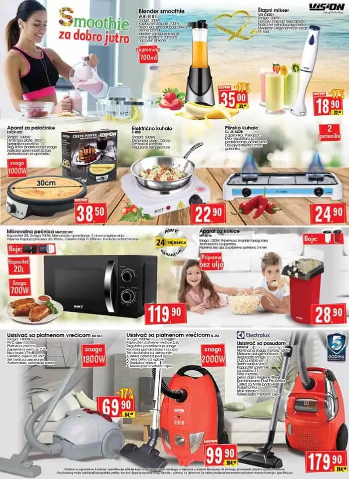 robot akcijski katalog. robot vikend akcija. snizenje. popust. 