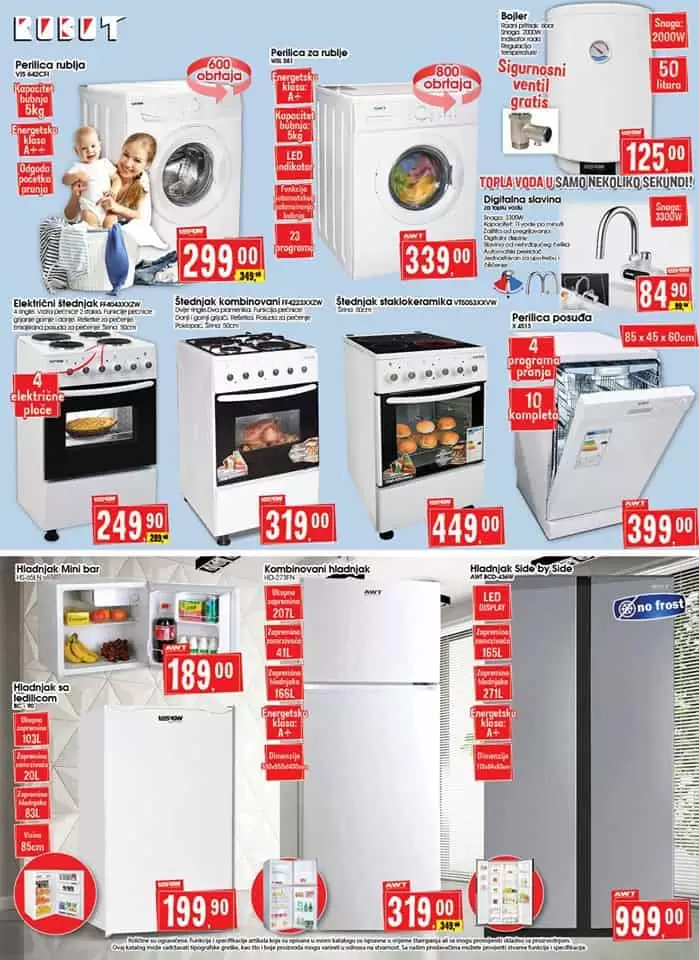 robot akcijski katalog. robot vikend akcija. snizenje. popust. 