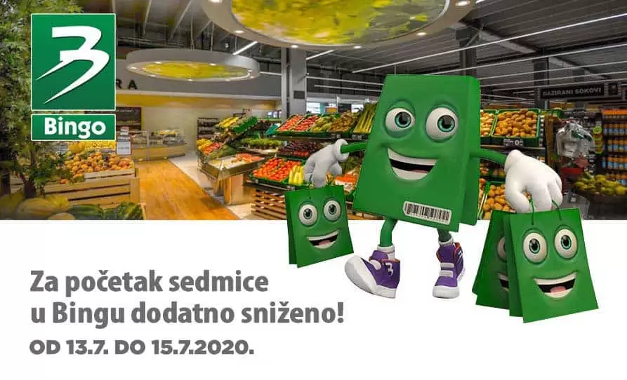 bingo akcija. bingo katalog. bingo snizenje.