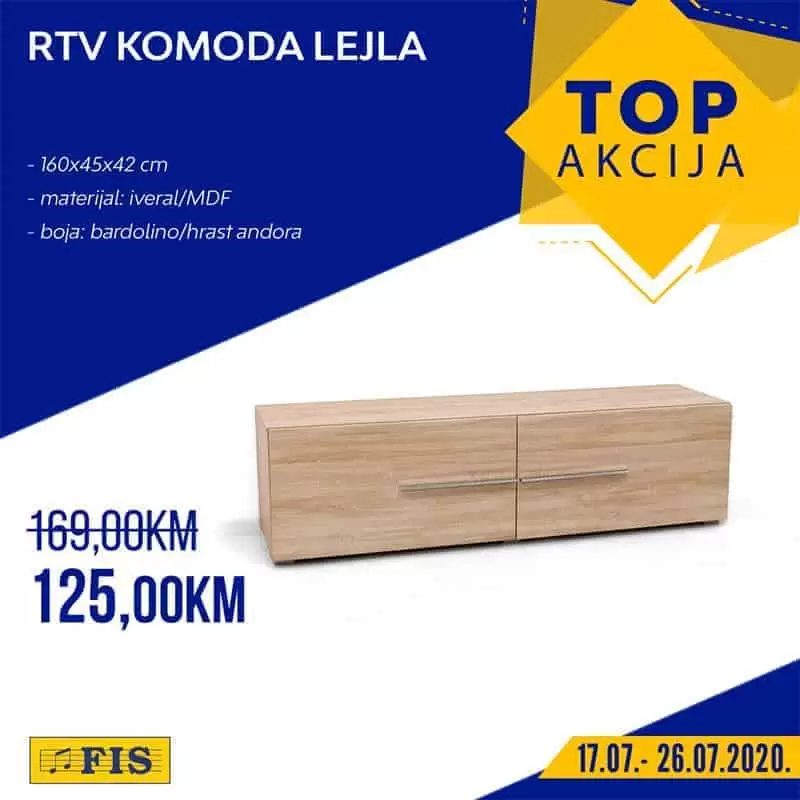 Fis TOP akcija. Fis snizenje.