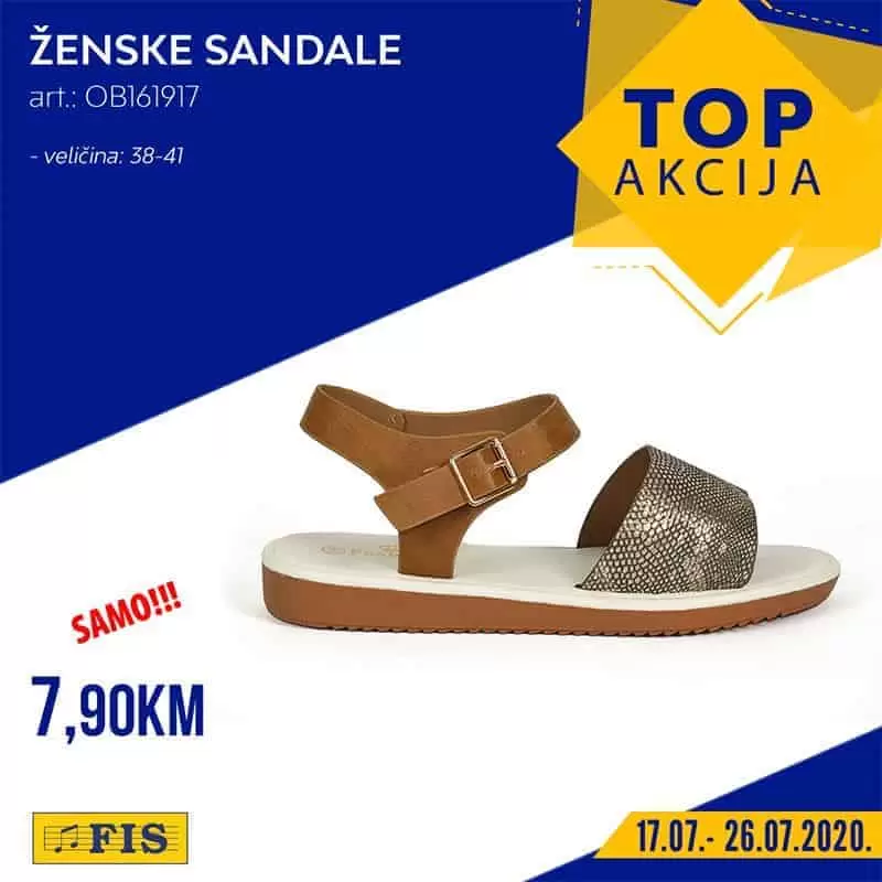 Fis TOP akcija. Fis snizenje.