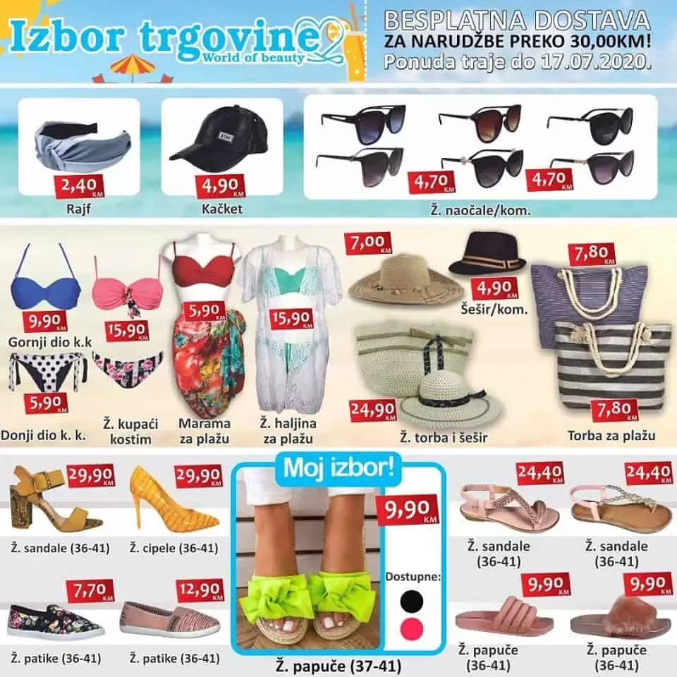izbor trgovine katalog. akcija. popust. 