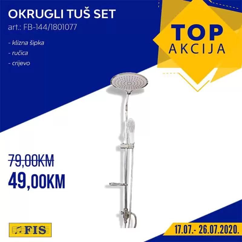 Fis TOP akcija. Fis snizenje.