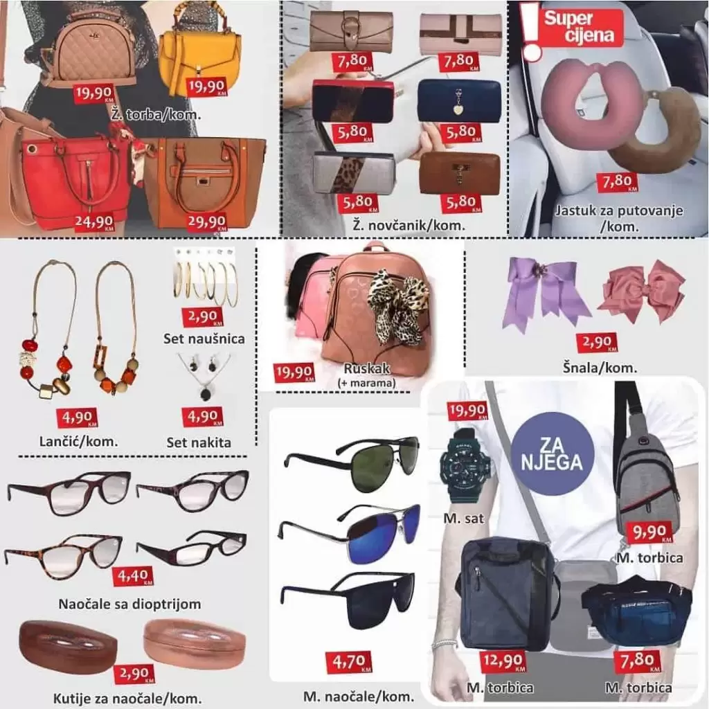 izbor trgovine katalog. akcija u izboru trgovine. snizenje. popust. torba 