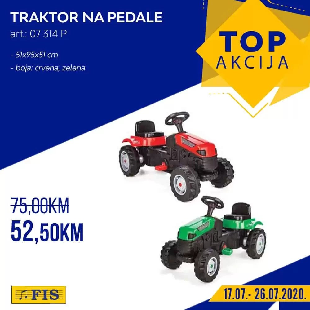 Fis TOP akcija. Fis snizenje.