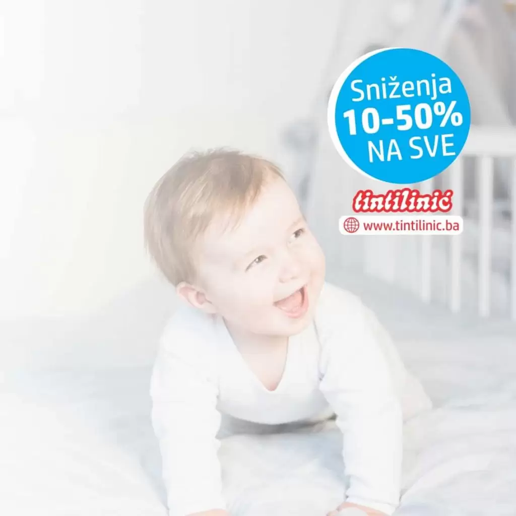 U Tintilinić trgovinama sniženje do 50%! 23.7-3.8.2020. godine