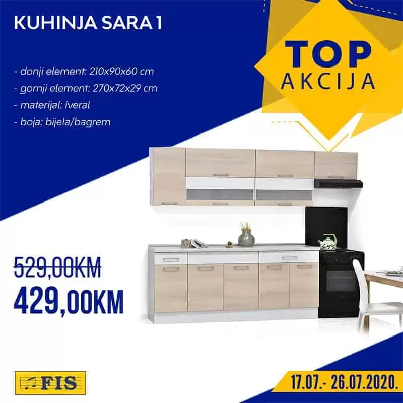 Fis TOP akcija. Fis snizenje.