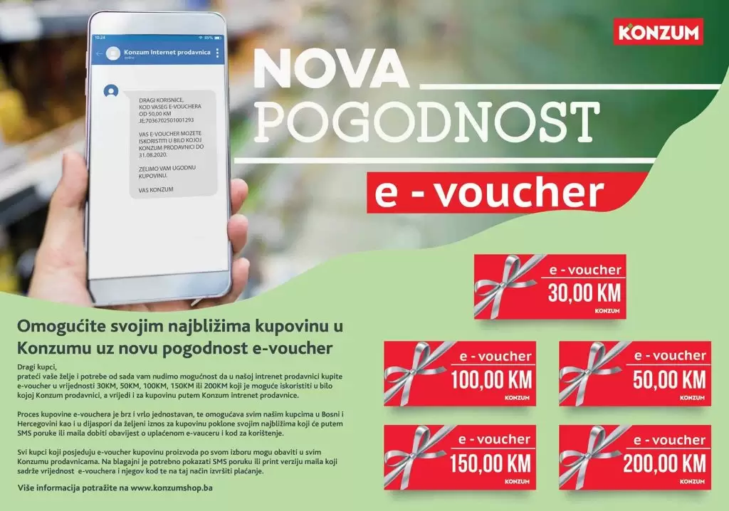 konzum katalog. konzum akcija. snizenje. akcija. popust.