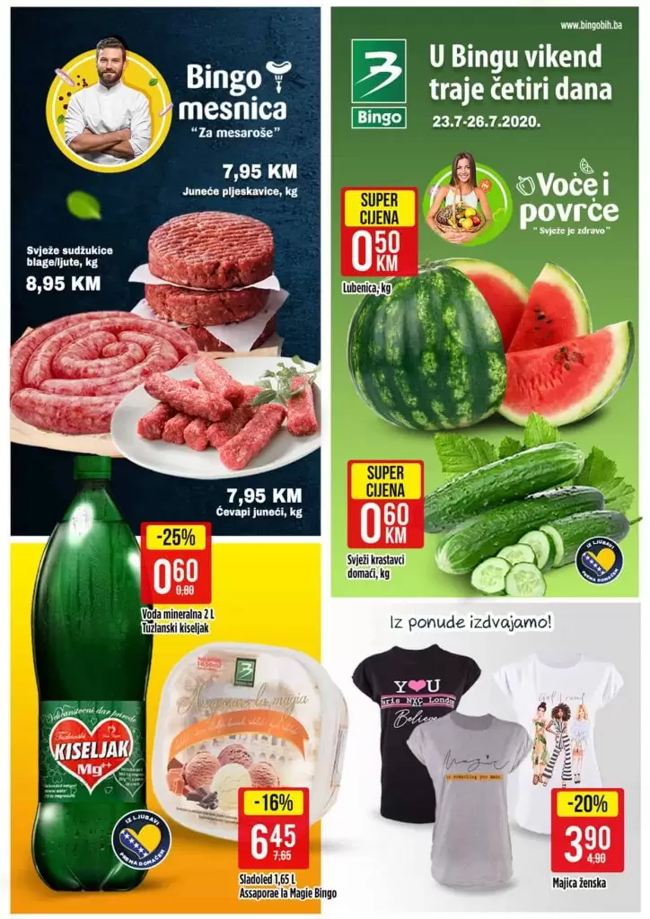 bingo katalog. bingo snizenje. bingo akcija.