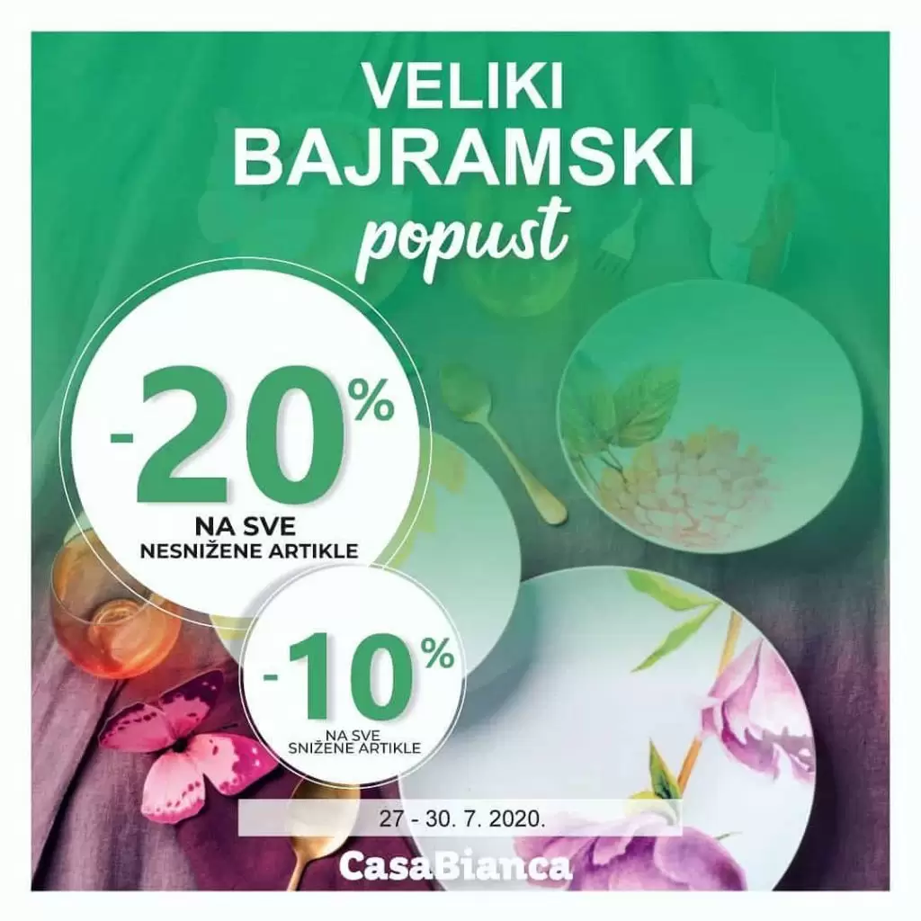 veliki bajramski popust. CasaBianca