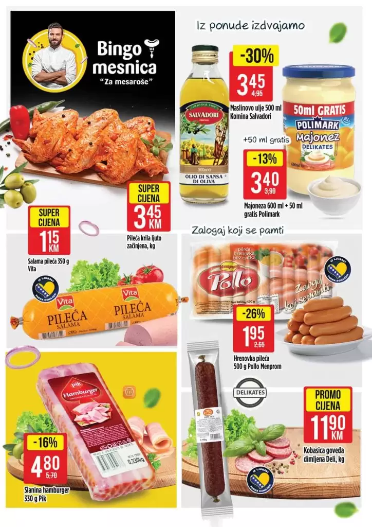 bingo katalog. bingo snizenje. bingo akcija.