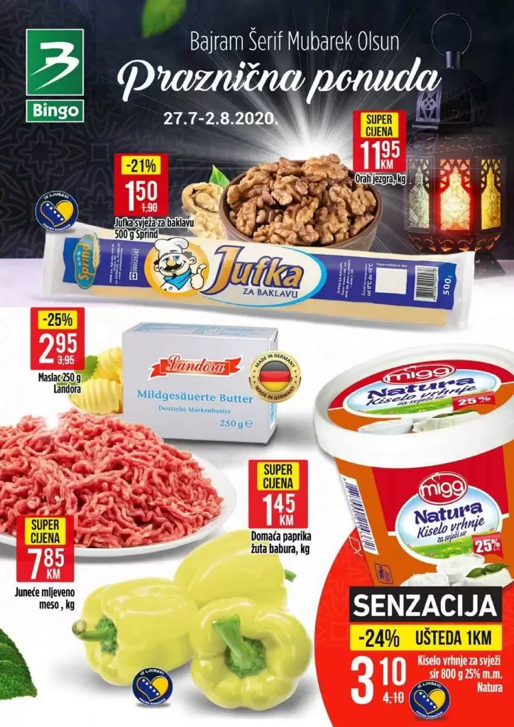 bingo katalog. bingo snizenje. bingo akcija.