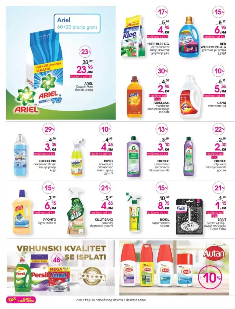 cm katalog. cm snizenje. cm akcija.  deterdzent 