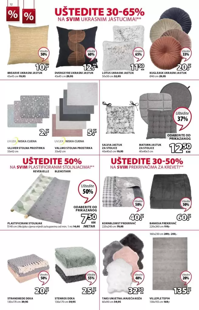 jysk super akcija. snizenje u jysku. rasprodaja jysk. tepih jysk