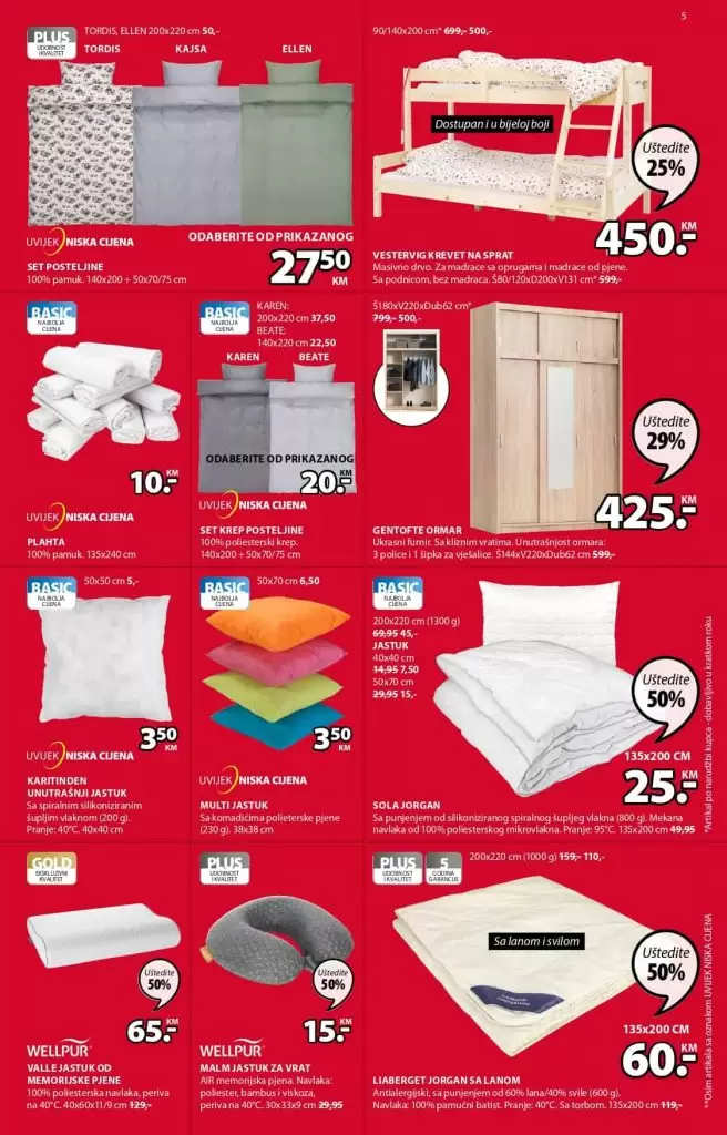 jysk akcijaki katalog. jysk snizenje. jysk popust. 