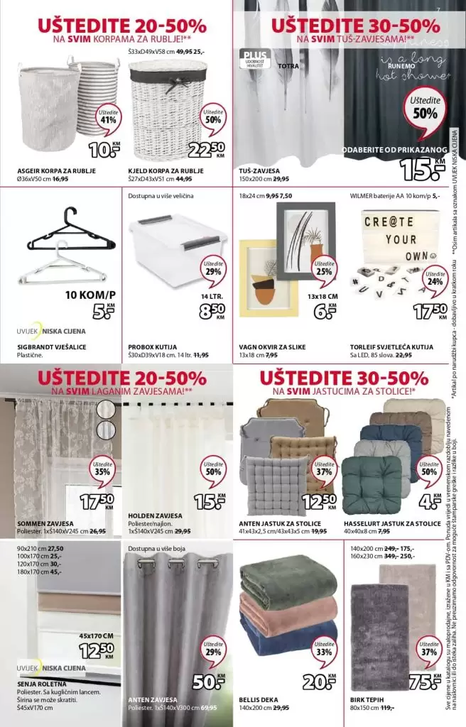 jysk akcijaki katalog. jysk snizenje. jysk popust. 