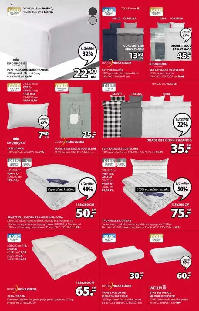 Jysk akcijski katalog. snizenje. akcija. popust. katalog. 