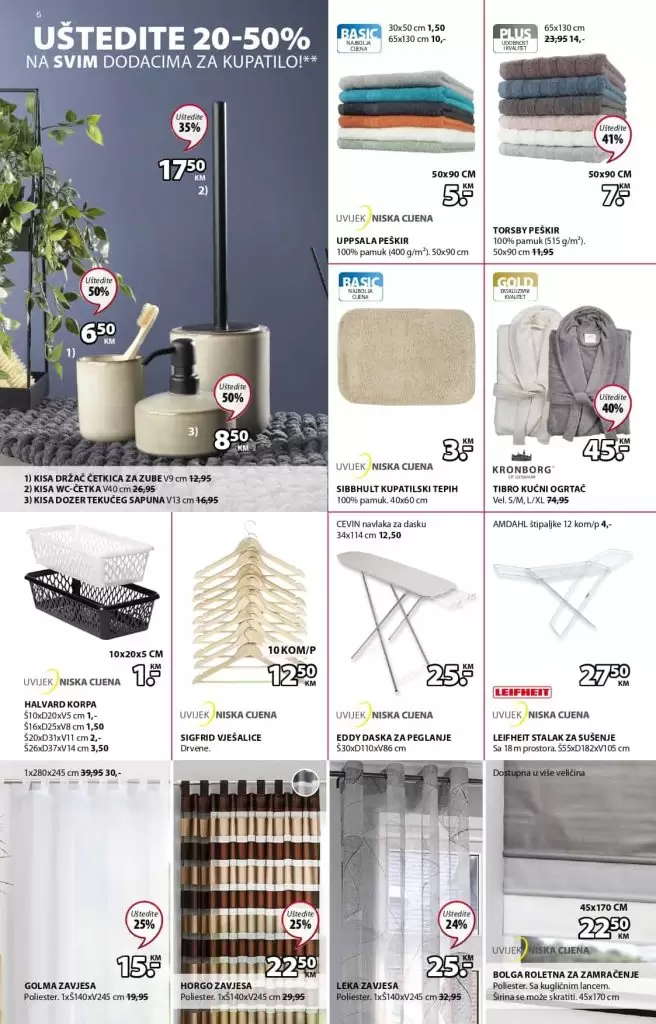 Jysk akcijski katalog. snizenje. akcija. popust. katalog. 