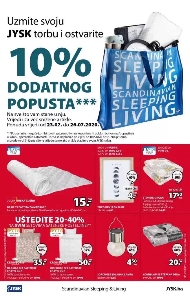 Jysk akcijski katalog. snizenje. akcija. popust. katalog. 