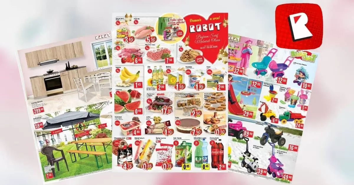 Robot katalog. robot snizenje. akcija. popust. snizeno.