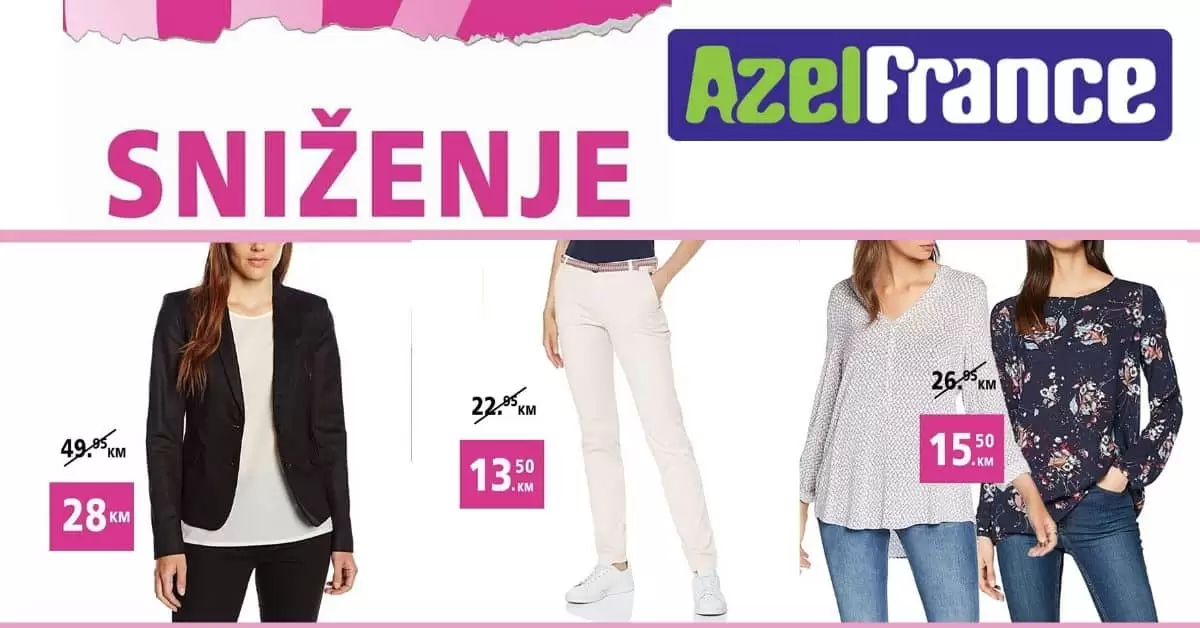azel france snizenje. rasprodaja