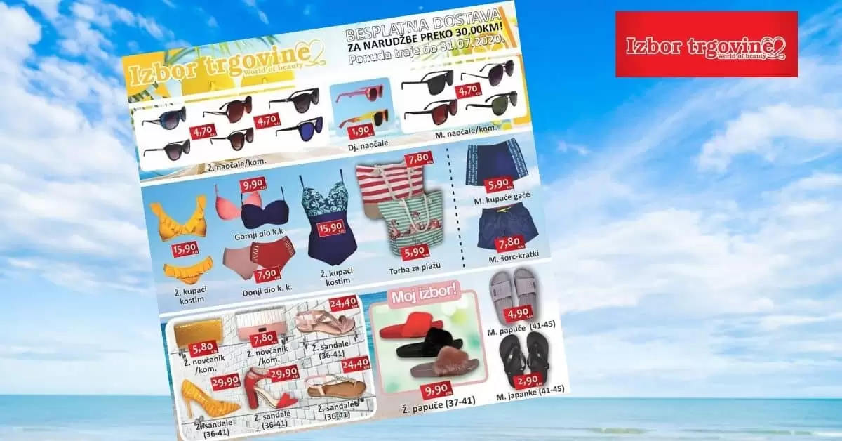 izbor trgovine akcijski katalog. snizenje. akcija. popust.