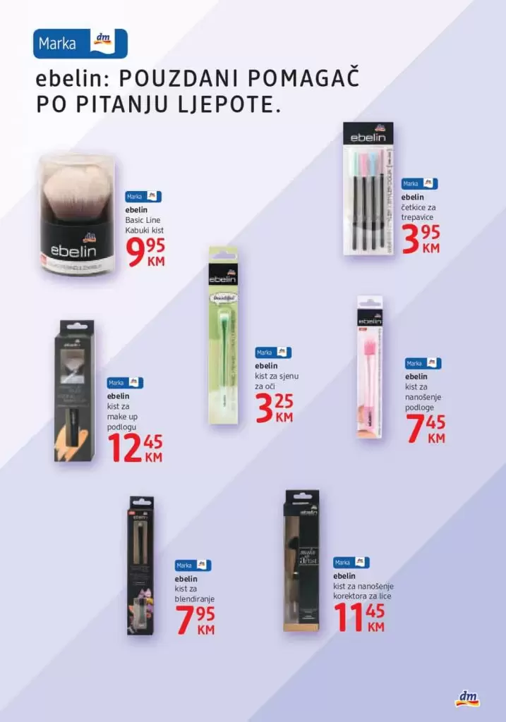 dm katalog. dm snizenje. dm akcija. dm popust.  make up