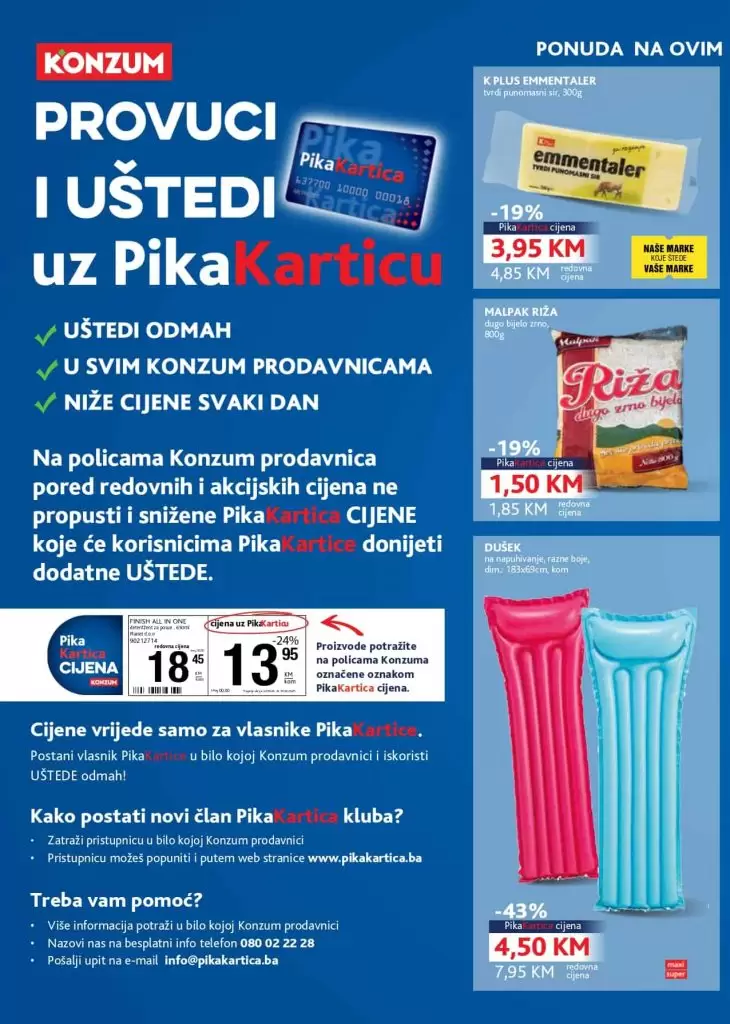 Konzum katalog. konzum snizenje. akcija. popusti.