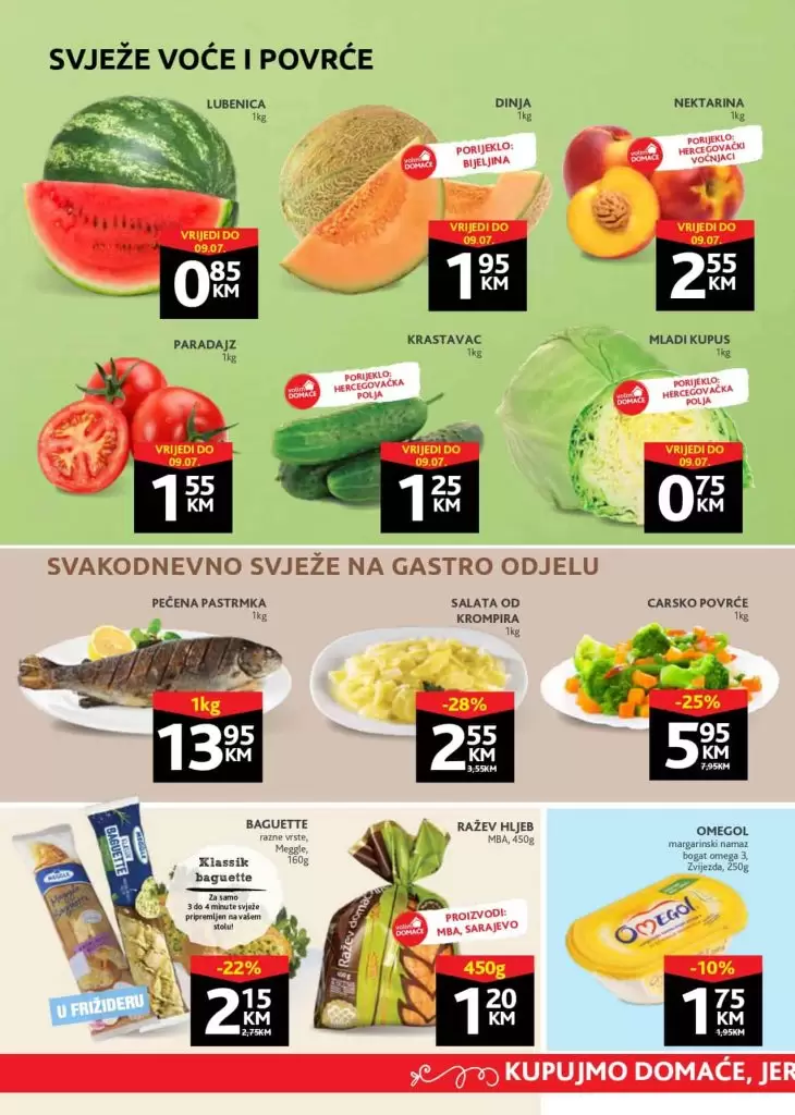 Konzum katalog. konzum snizenje. akcija. popusti. povrce i voce