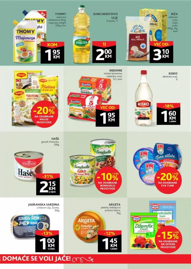 Konzum katalog. konzum snizenje. akcija. popusti.  tunjevina