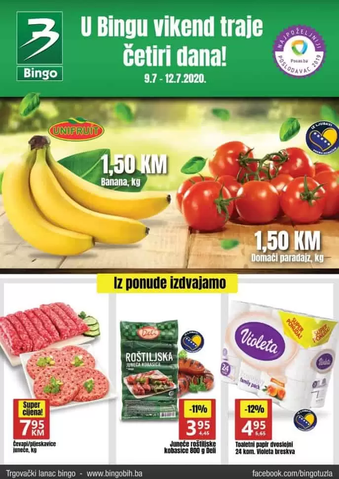 bingo katalog. bingo akcija. kralj dobrih cijena. 