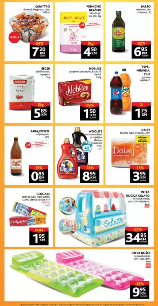 Konzum vikend akcija. snizenje konzum. akcija konzum.