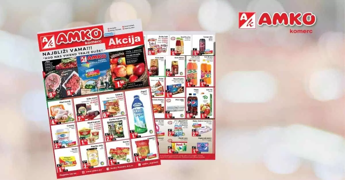Amko vikend akcija. vikend traje duze u amku