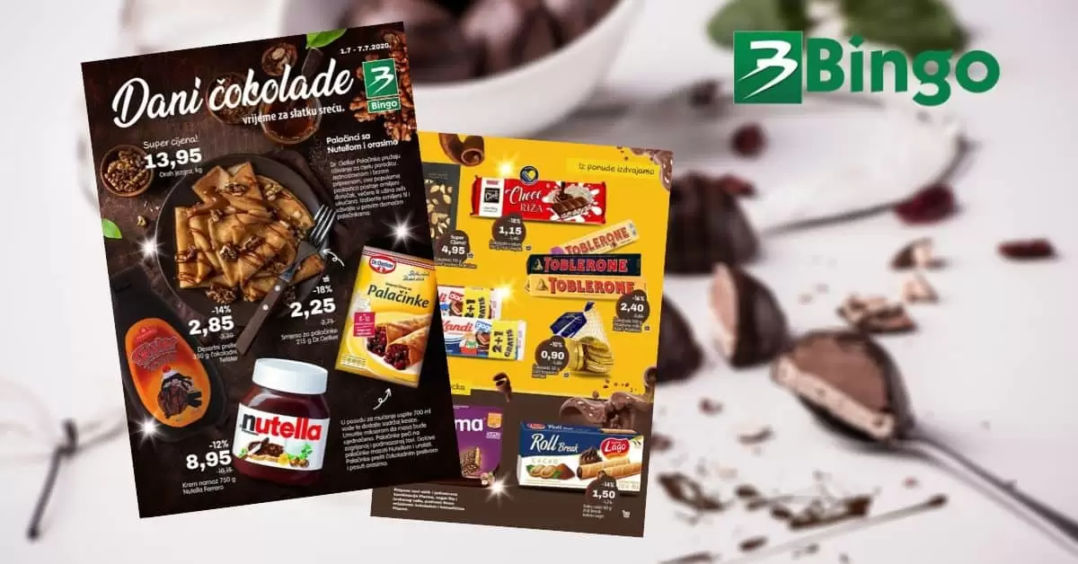 Bingo super akcija. bingo katalog. snizenje. popusti.