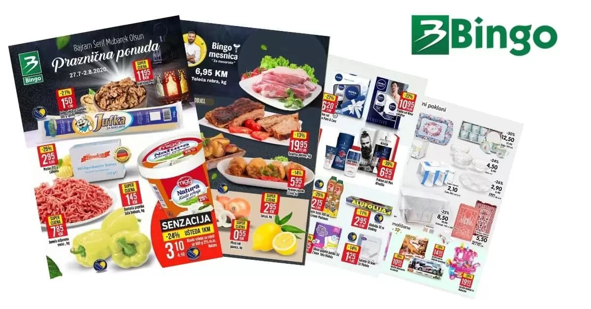 bingo katalog. bingo snizenje. bingo akcija.