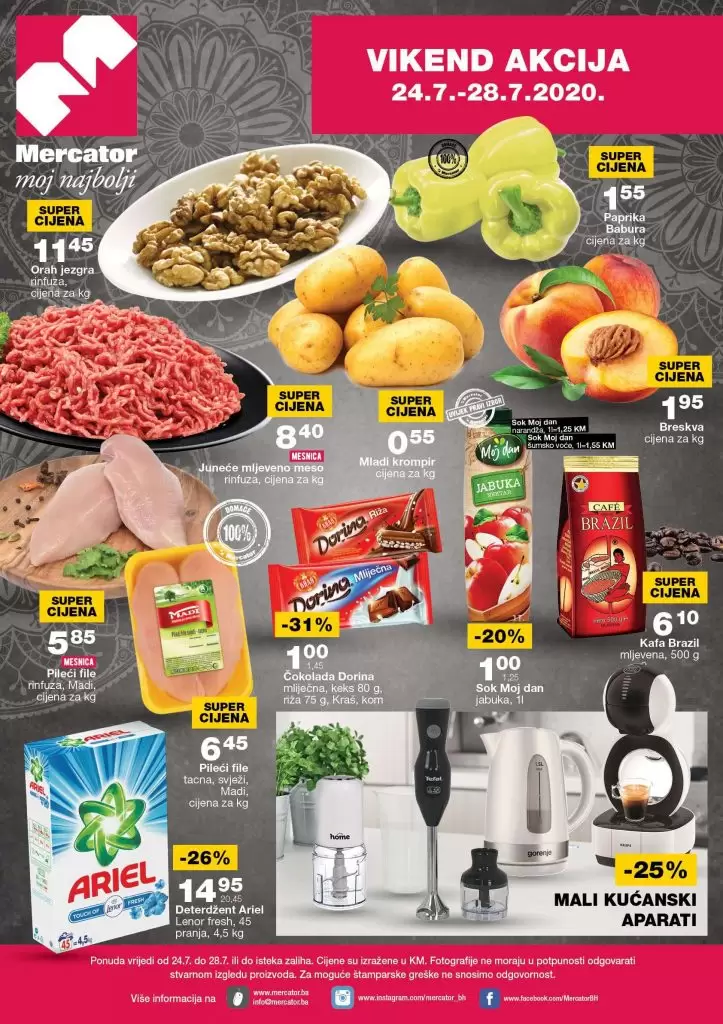 mercator vikend akcija. mercator lozionicka. mercator snizenje. akcija. popusti. 