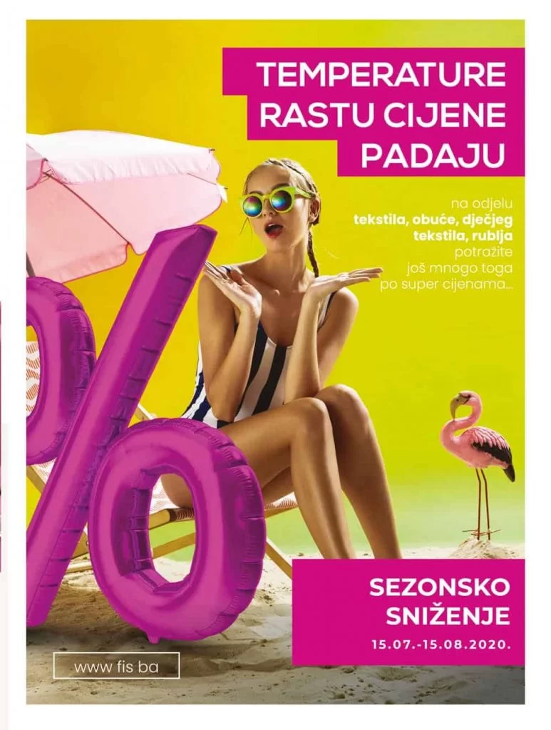 Fis akcijski katalog. snizenje. akcija. popust. snizeno.