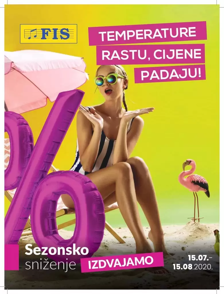 sezonsko snizenje fis. 
