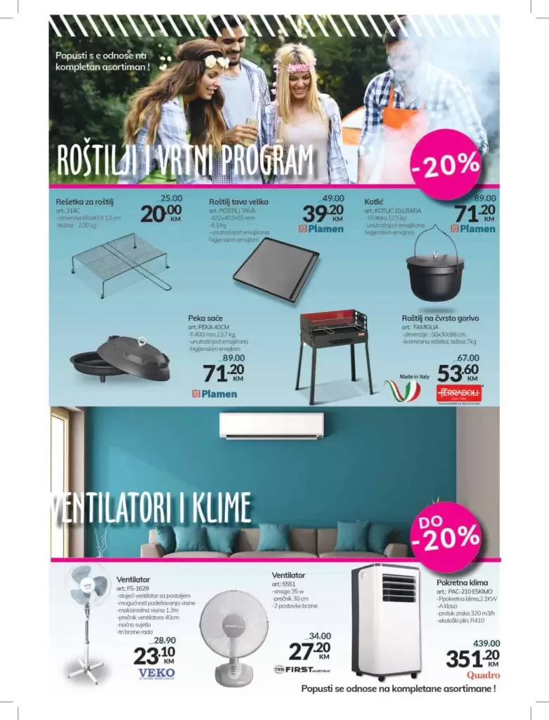 sezonsko snizenje fis. 