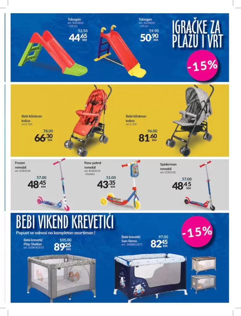 sezonsko snizenje fis. 