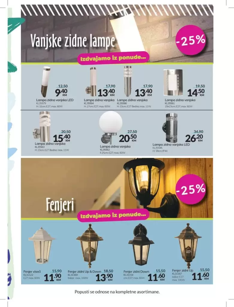 sezonsko snizenje fis. 