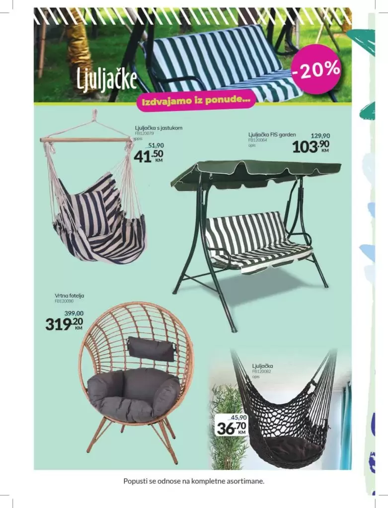 sezonsko snizenje fis. 